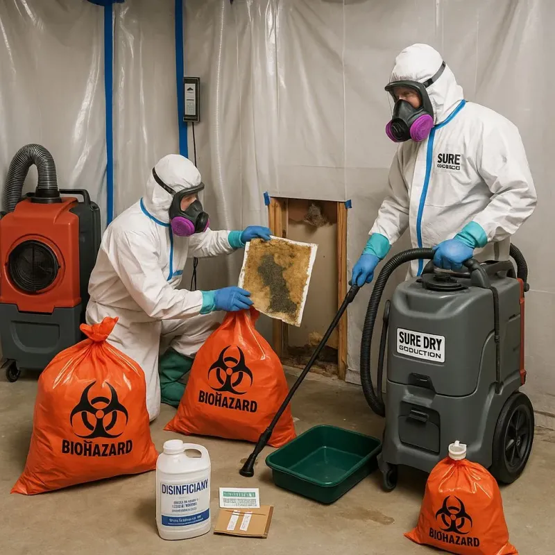 Contaminated Water Handling Protocols process in Zachary, LA