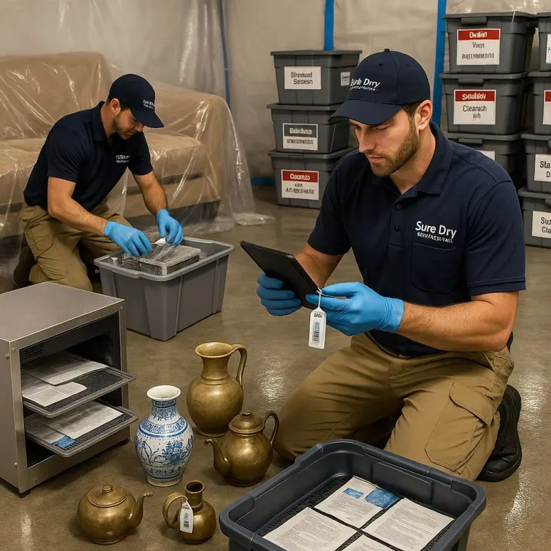 Content Protection and Restoration process in Zachary, LA