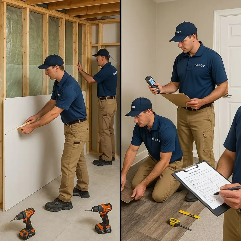 Repairs and Reconstruction process in Zachary, LA
