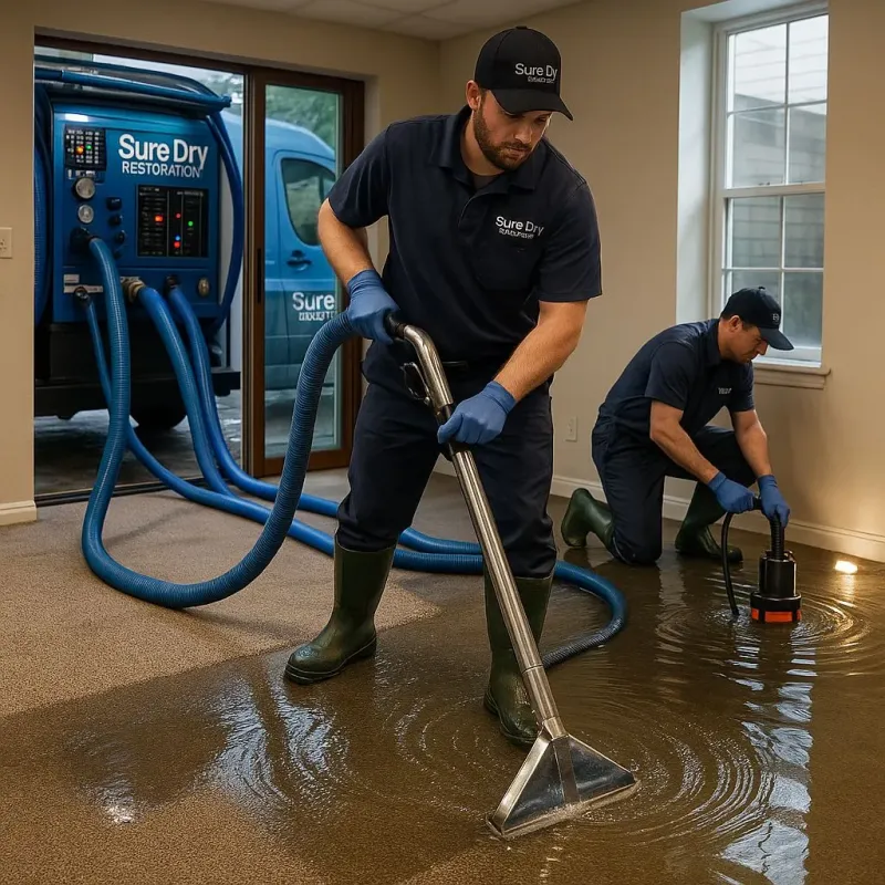Water Extraction and Removal process in Zachary, LA